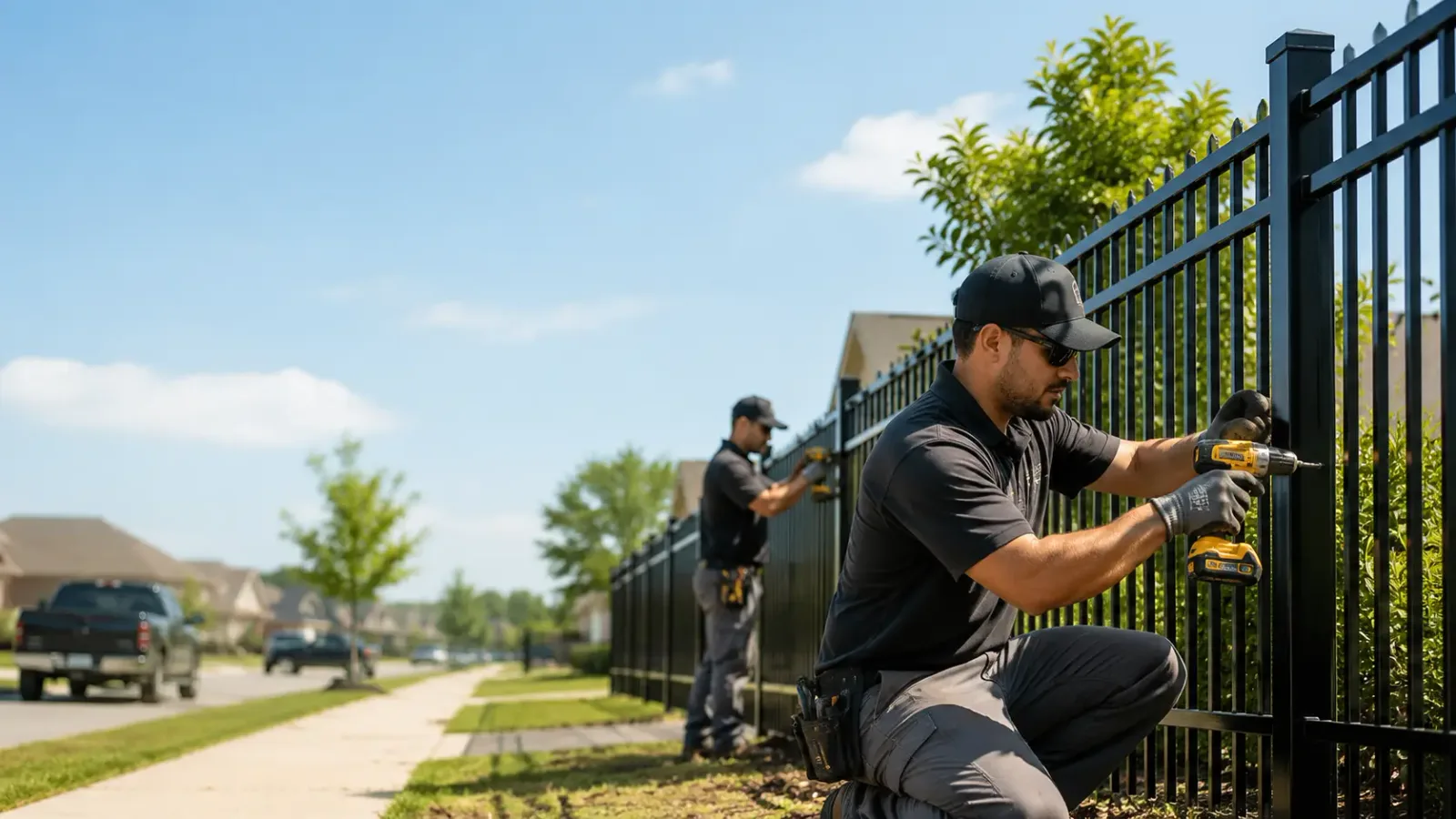Metal Fence Installation in Ashmore, IL